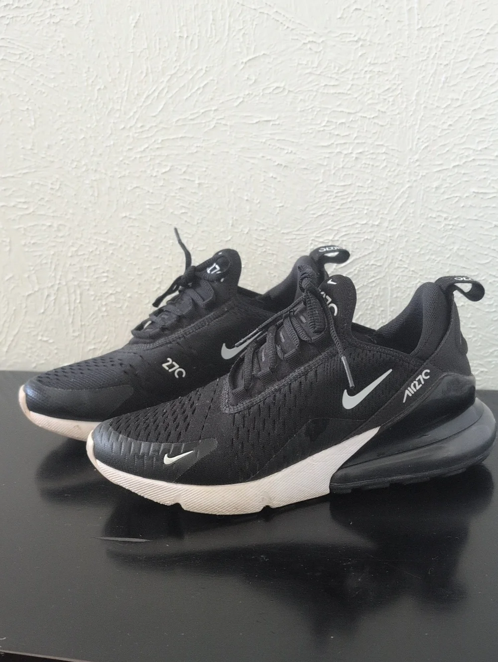 Nike Air Max 270 Black And White Sneakers